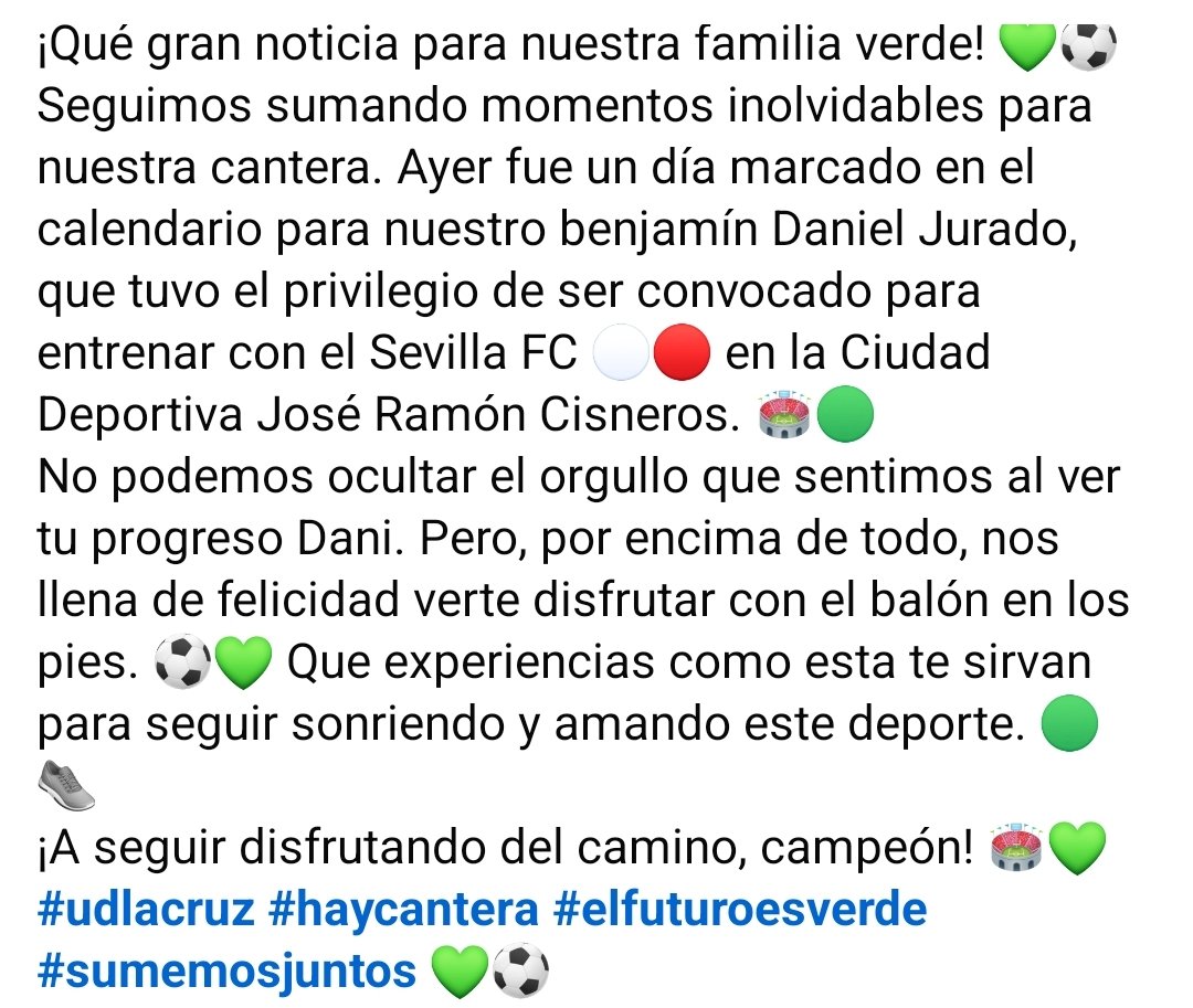 UD La Cruz Villanovense tweet media