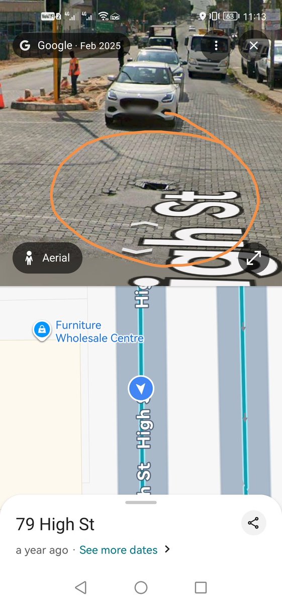 softi1148's tweet photo. @MyJRA. Pothole on the corner of Ripley road and High Street, Brixton for over 2 years now and JRA hasn't fixed the potholes even after reporting it multiple times. https://t.co/AHR1LTcp2f