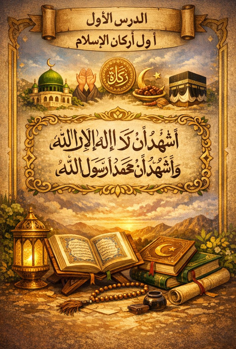 as_kl511's tweet photo. أَشْهَدُ أَنْ لَا إِلٰهَ إِلَّا اللَّهُ، وَأَشْهَدُ أَنَّ مُحَمَّدًا رَسُولُ اللَّهِ

معنى: لا إله إلا الله:
(لا إله) نفيٌ لجميع ما يُعبد من دون الله،
(إلا الله) إثباتُ العبادة لله وحده لا شريك له. https://t.co/I8ksjHfBWG