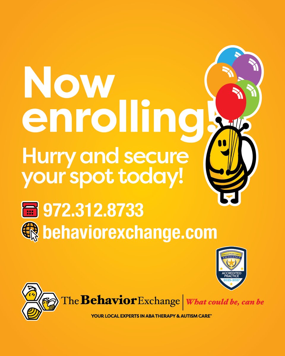 BehaviorExchang's tweet photo. Watch your child with autism shine bright this summer! Summer Camp at The Behavior Exchange packs all the fun and highly individualized ABA therapy we offer year-round into a focused 10-week program. Enroll today! Learn more at https://t.co/6NJEnsgnoy https://t.co/1JfD4tvSlS