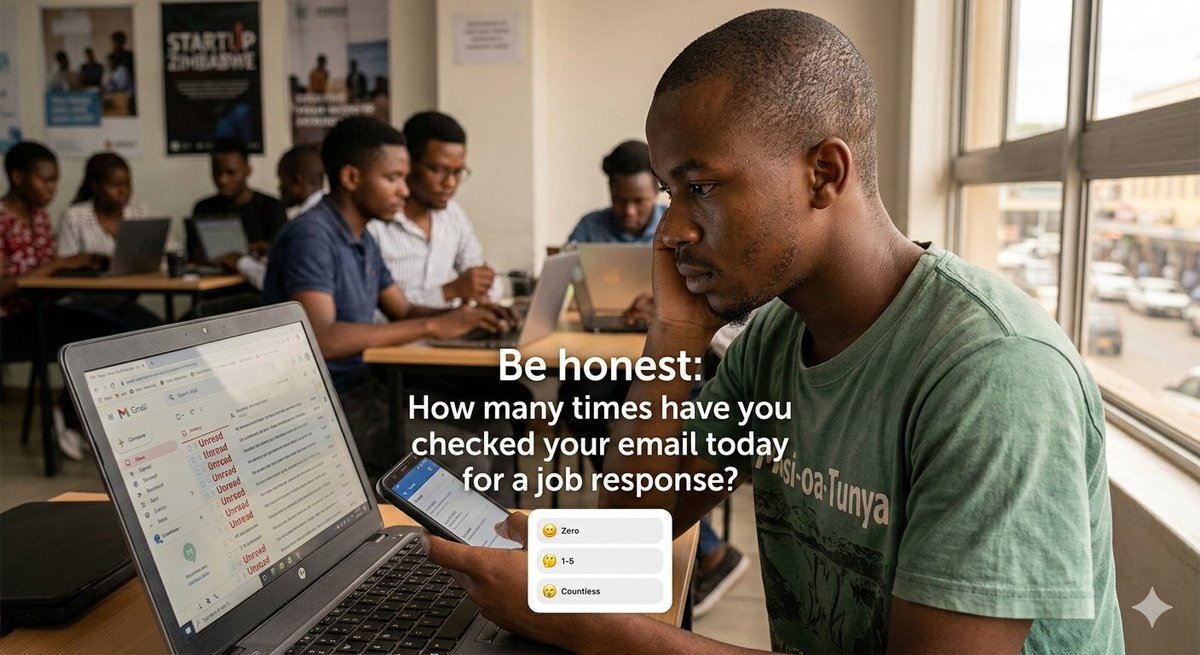 hotzimbabwejobs's tweet image. "Be honest: How many times have you checked your email today for a job response?"

whatsapp.com/channel/0029Va…

#jobsearch #vacancies #zimbabwe #jobs @hotzimbab