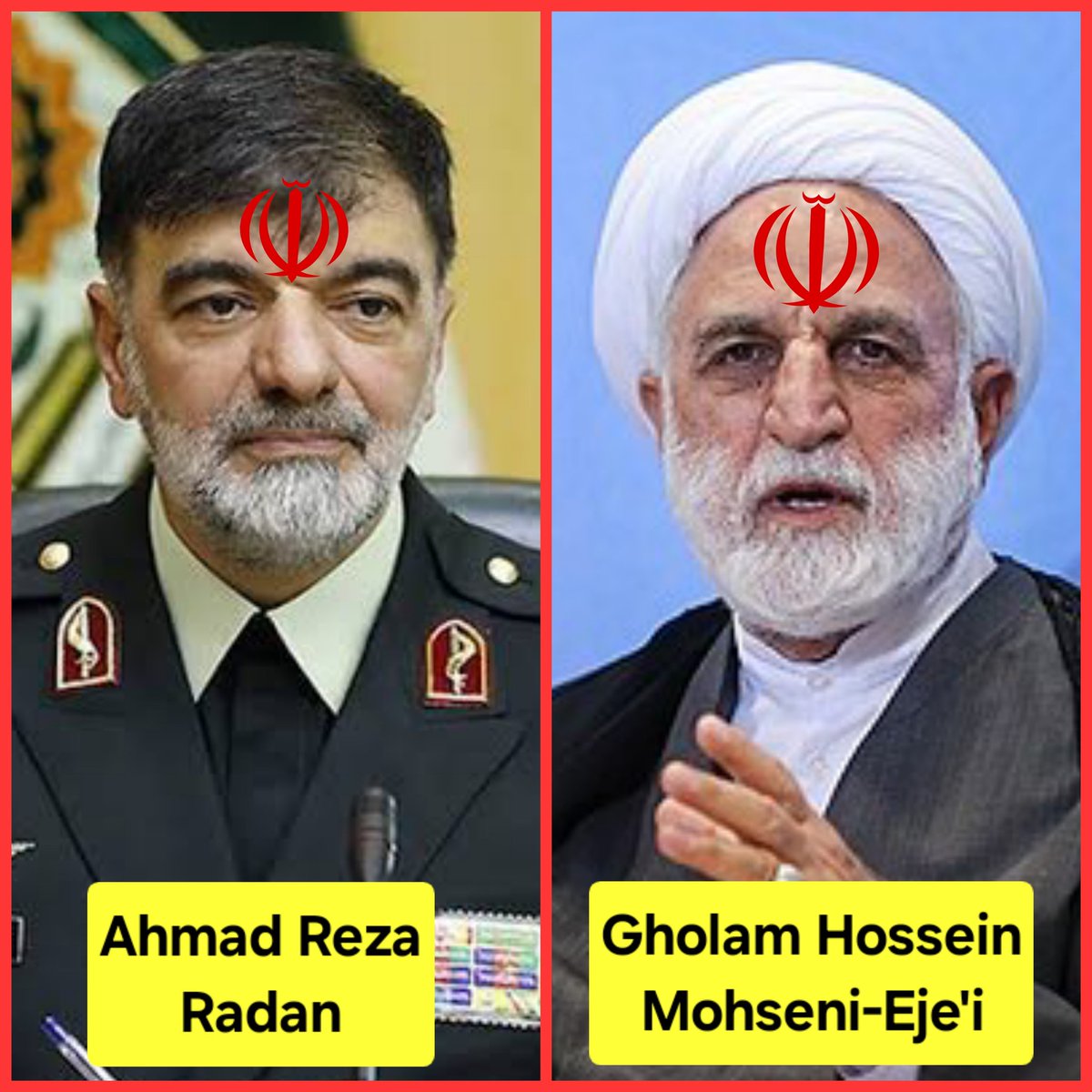 Hi Bibi, just take care of these two criminals and leave the rest to the people of Iran.

<a href="/netanyahu/">Benjamin Netanyahu - בנימין נתניהו</a> <a href="/IsraelPersian/">اسرائیل به فارسی</a> ✌️