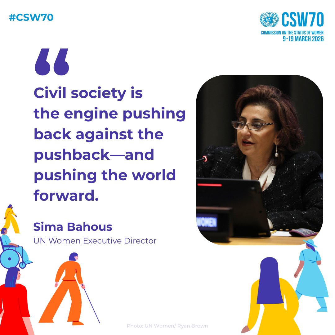 United Nations CSW tweet media