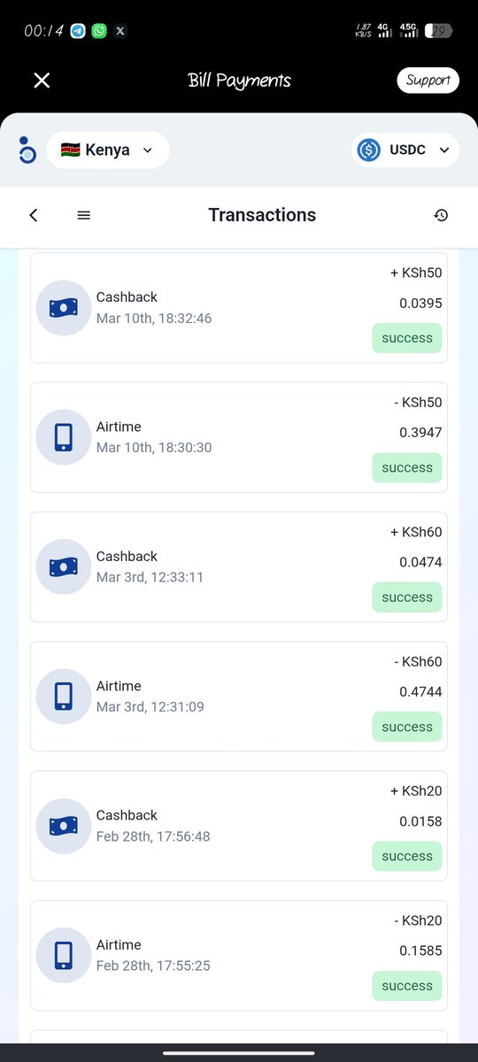 theb8t's tweet photo. 📱 Airtime Top-Ups

⚡ Never run out of airtime again! Top up instantly with your crypto and get up to 10% cashback! 🔥 Quick, easy, and with a little bonus while staying connected perfect for daily chats, calls, and scrolling 😂💸 https://t.co/f91G77QHfB