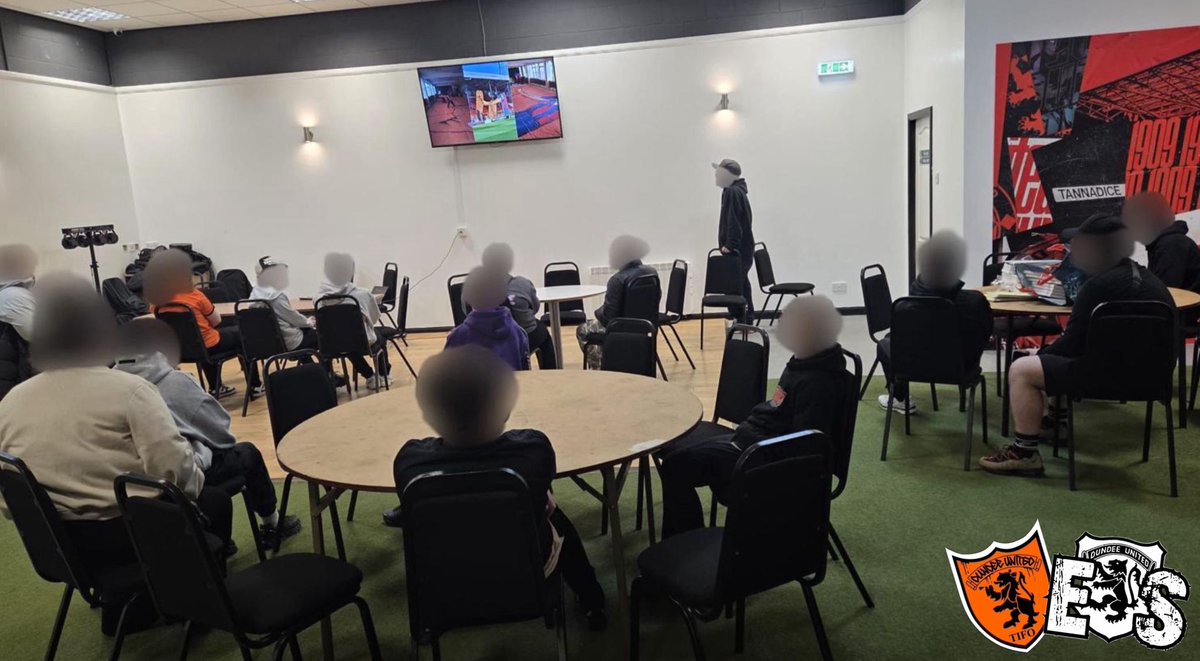 DUFC Displays tweet media