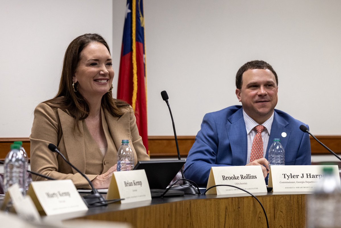 Georgia Agriculture Commissioner Tyler Harper tweet media
