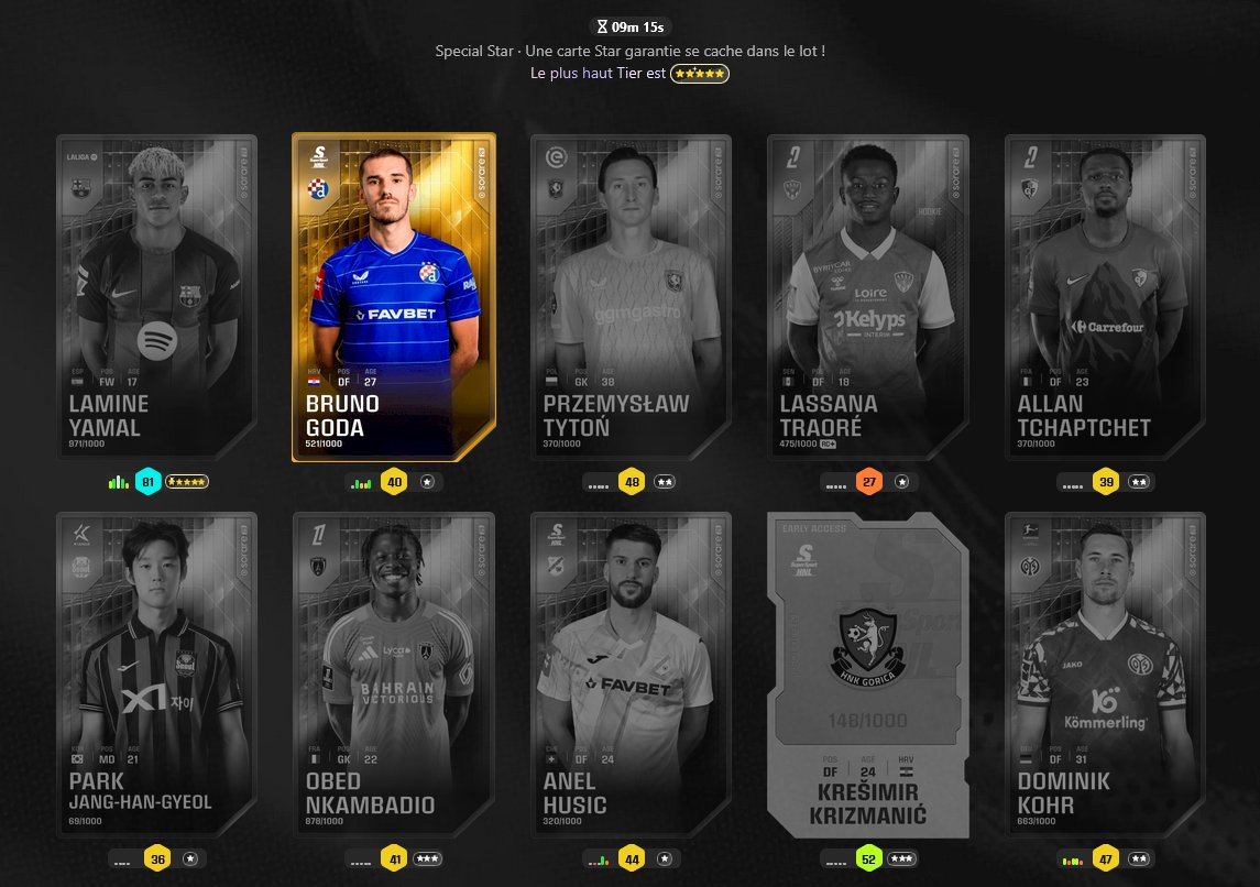 Wil2mars's tweet image. #Sorare #Craft 🫠🫠🫠