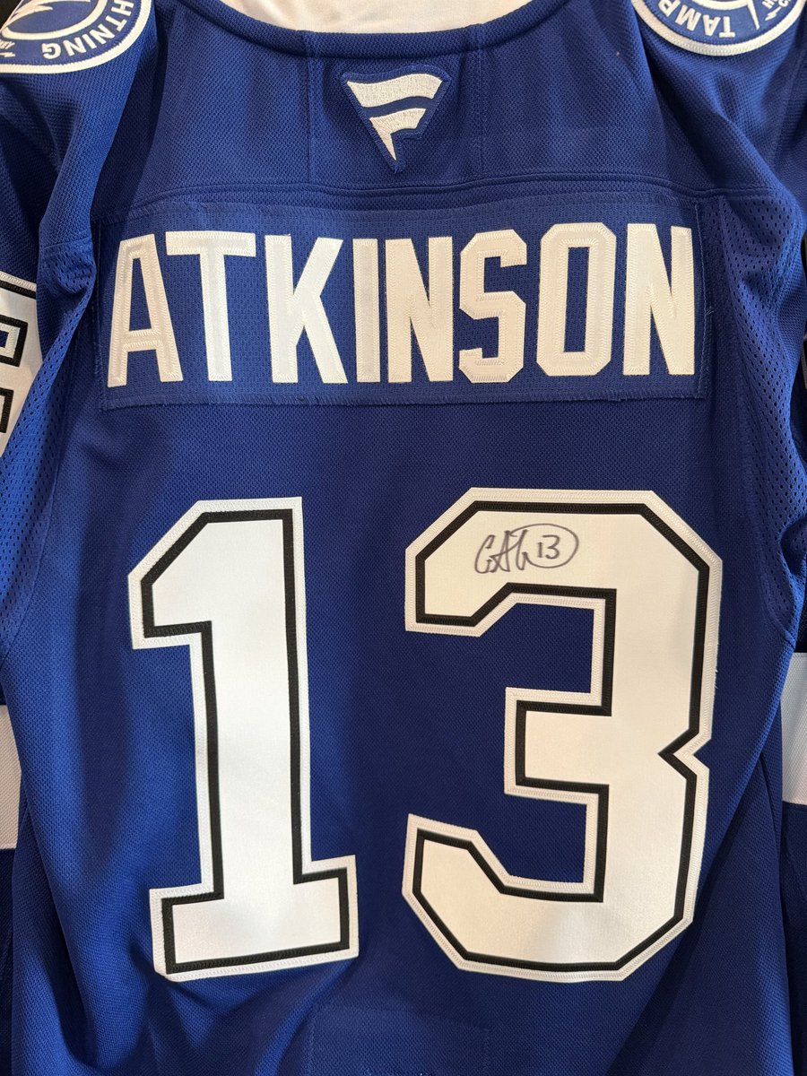 andGregCreel's tweet photo. Jackets are in town so gotta rock the @CamAtkinson1389 jersey https://t.co/CE9zZqLxhf