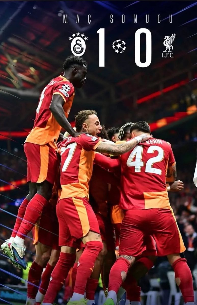 Ben liverpool u tutuyorum diyen tüm orman çocuklarına gelsin bu galibiyet 
#GSvLIV