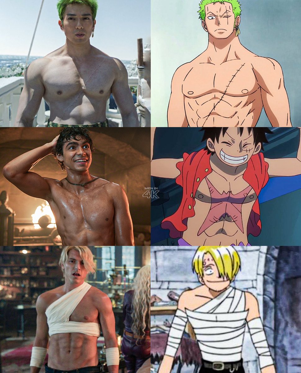 Anime to live action #ONEPIECE