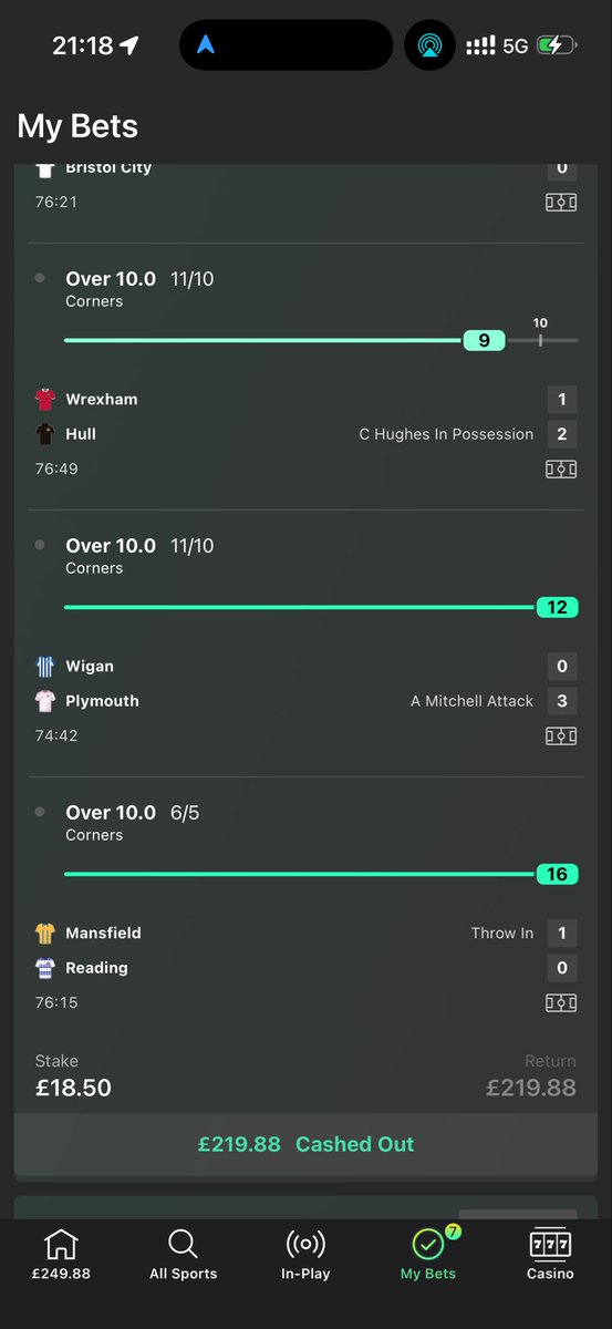 Asras2422181's tweet photo. @The_InplayGenie Abs another banger!! 🔥 thanks bro I cashed but I think ur comes in https://t.co/PQbSgtHJnB
