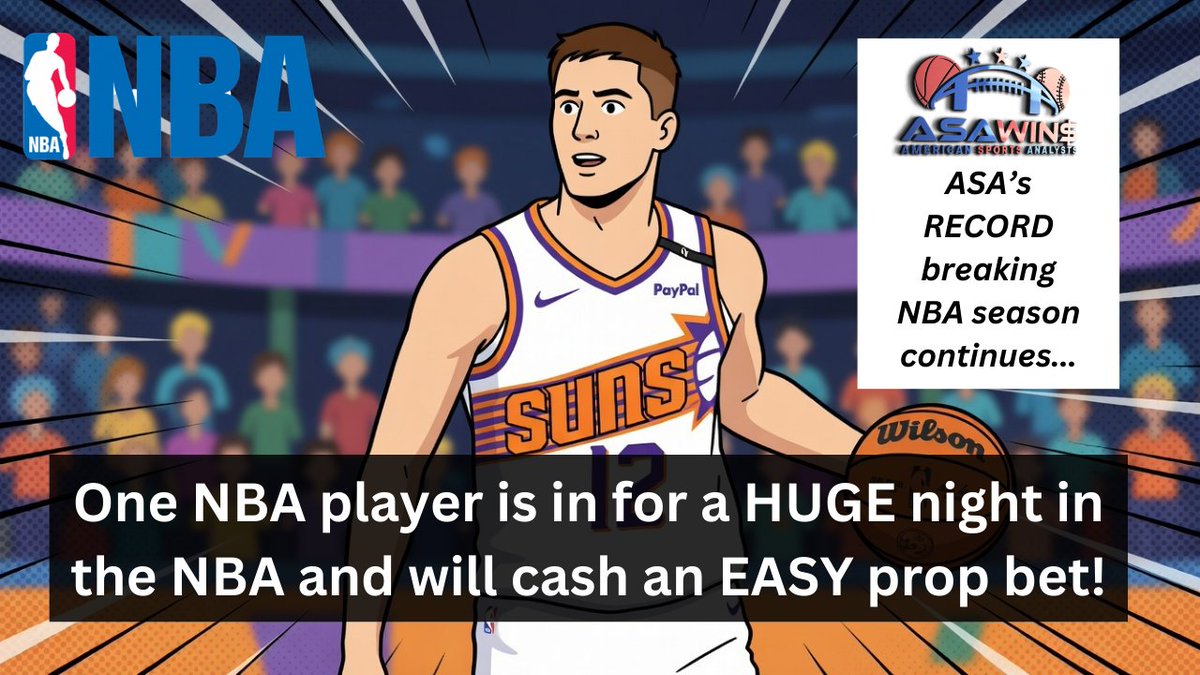 asawins's tweet photo. 🚨NBA PROP BET LOCK!  Collin Gillespie will TORCH this defense—OVER 13.5 PTS tonight vs Bucks? EASY! Averaging 16.4 PPG in last 8, Bucks allow 26.2 to PGs & 7/8 overs lately.  @Suns @Bucks @NBA #NBABets #PlayerProps #SunsVsBucks #BettingTips #NBAProps

ASA NBA streaks 30-13, 14-3 runs! +80 Units on the season!

Free pick here...https://t.co/klPSqiKOrI