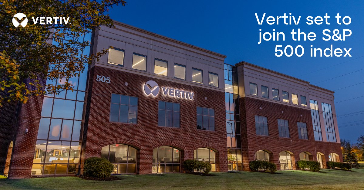 Vertiv tweet media
