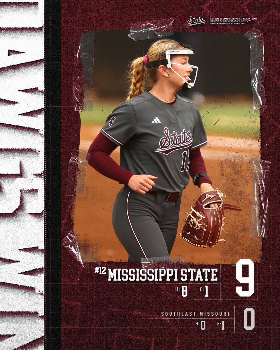 Mississippi State Softball tweet media