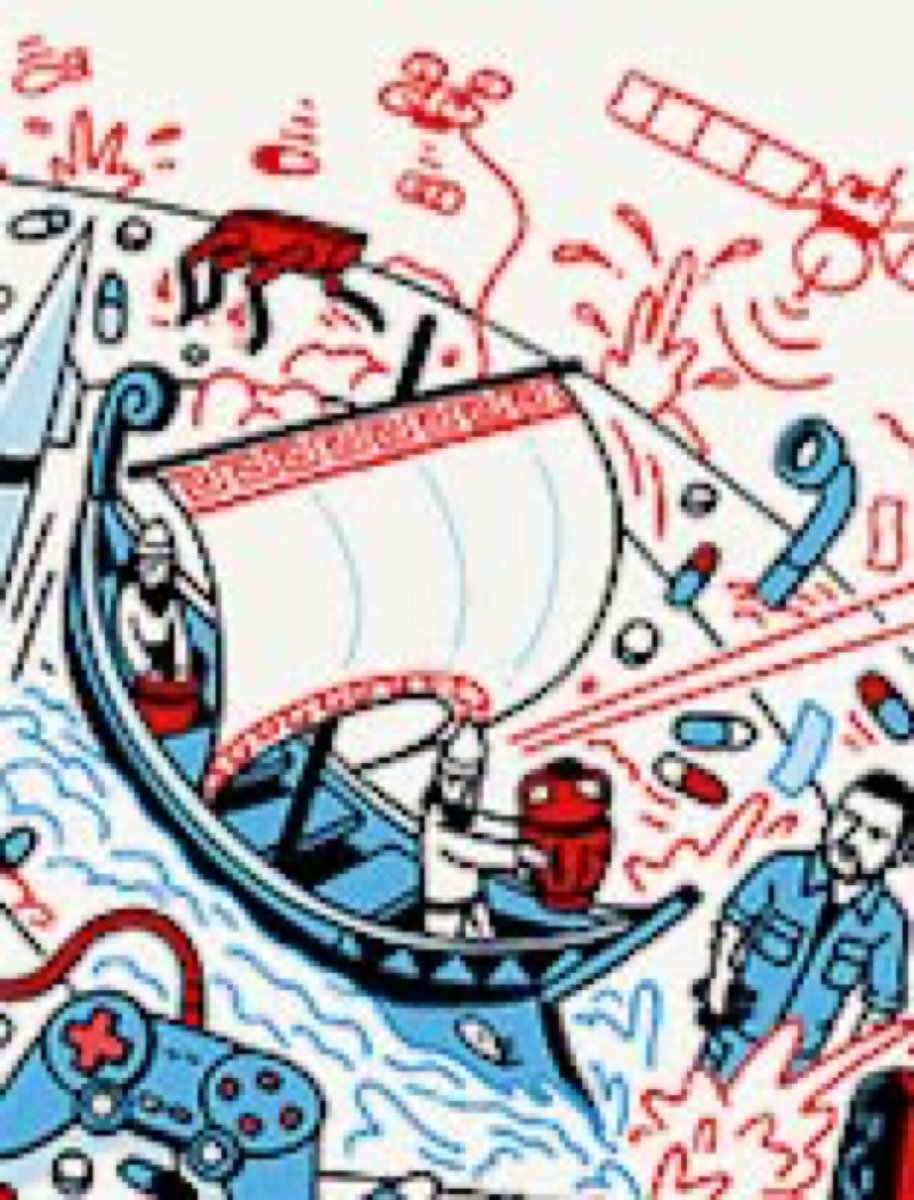 Portada de The Economist 2026.

¿Veis el mando de la PlayStation y el barco con iraníes navegando?