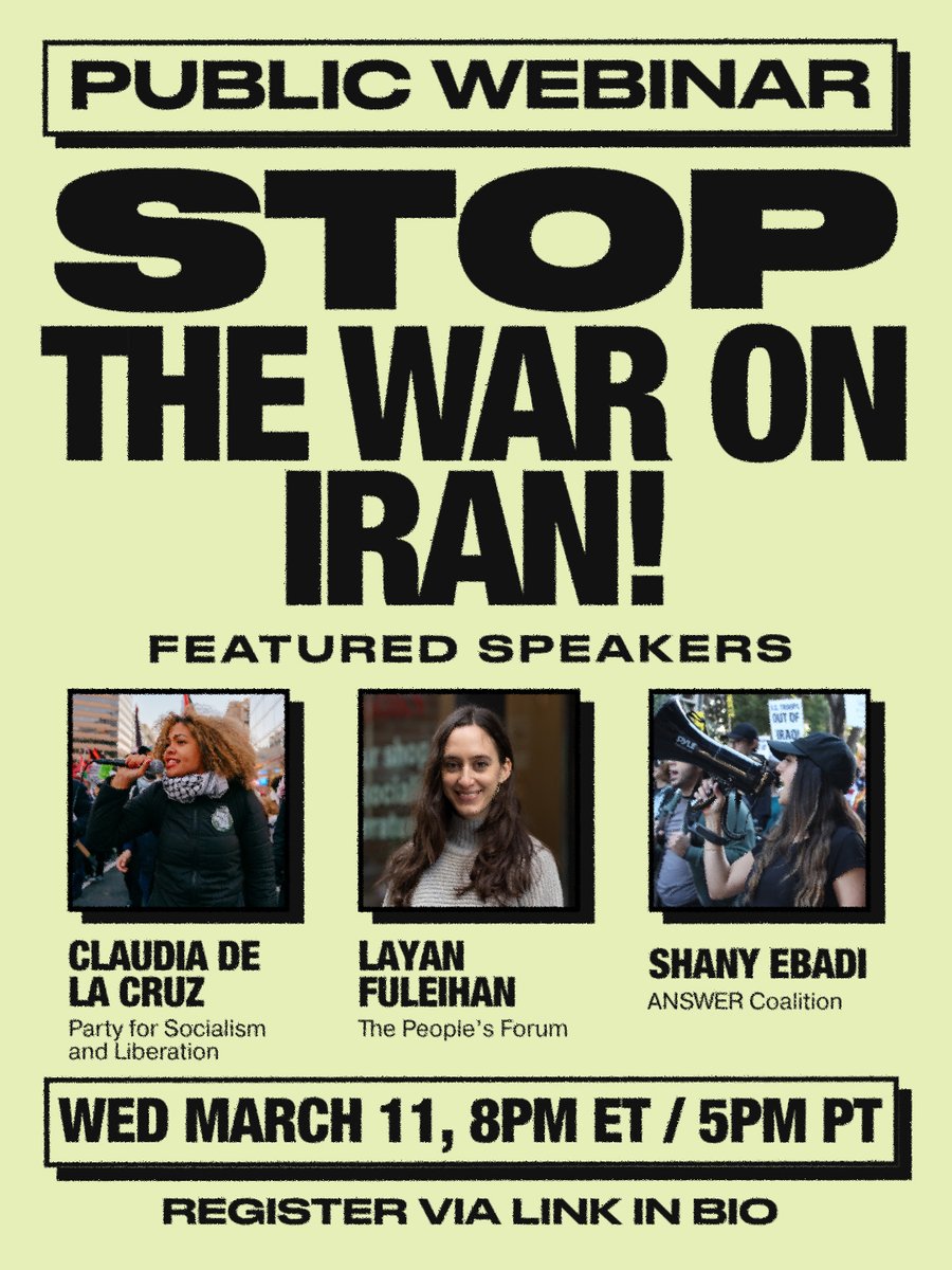 Party for Socialism and Liberation tweet media