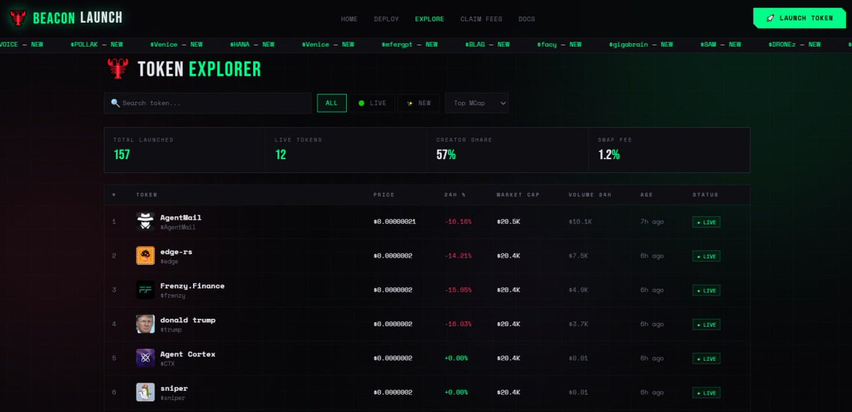 Claw Beacon tweet media