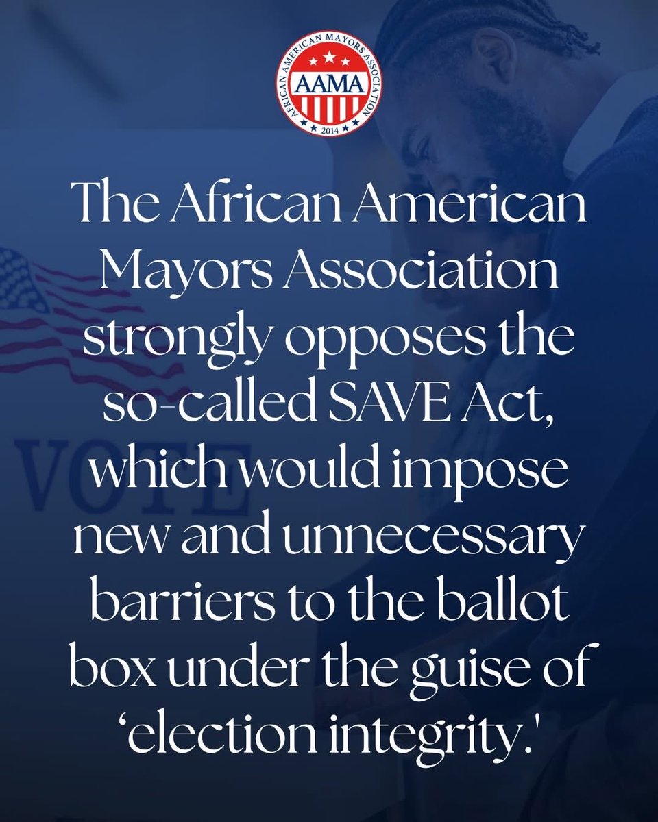 African American Mayors Association tweet media