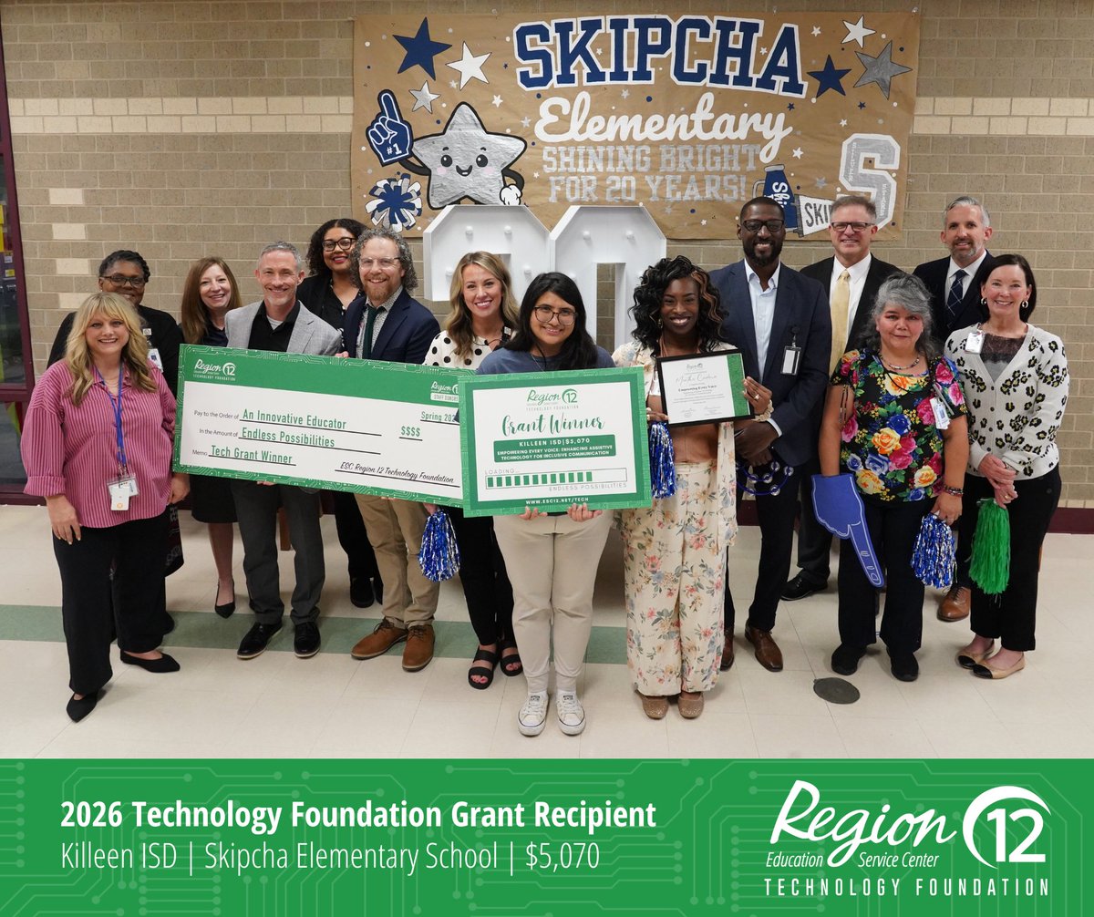 ESC Region 12 tweet media