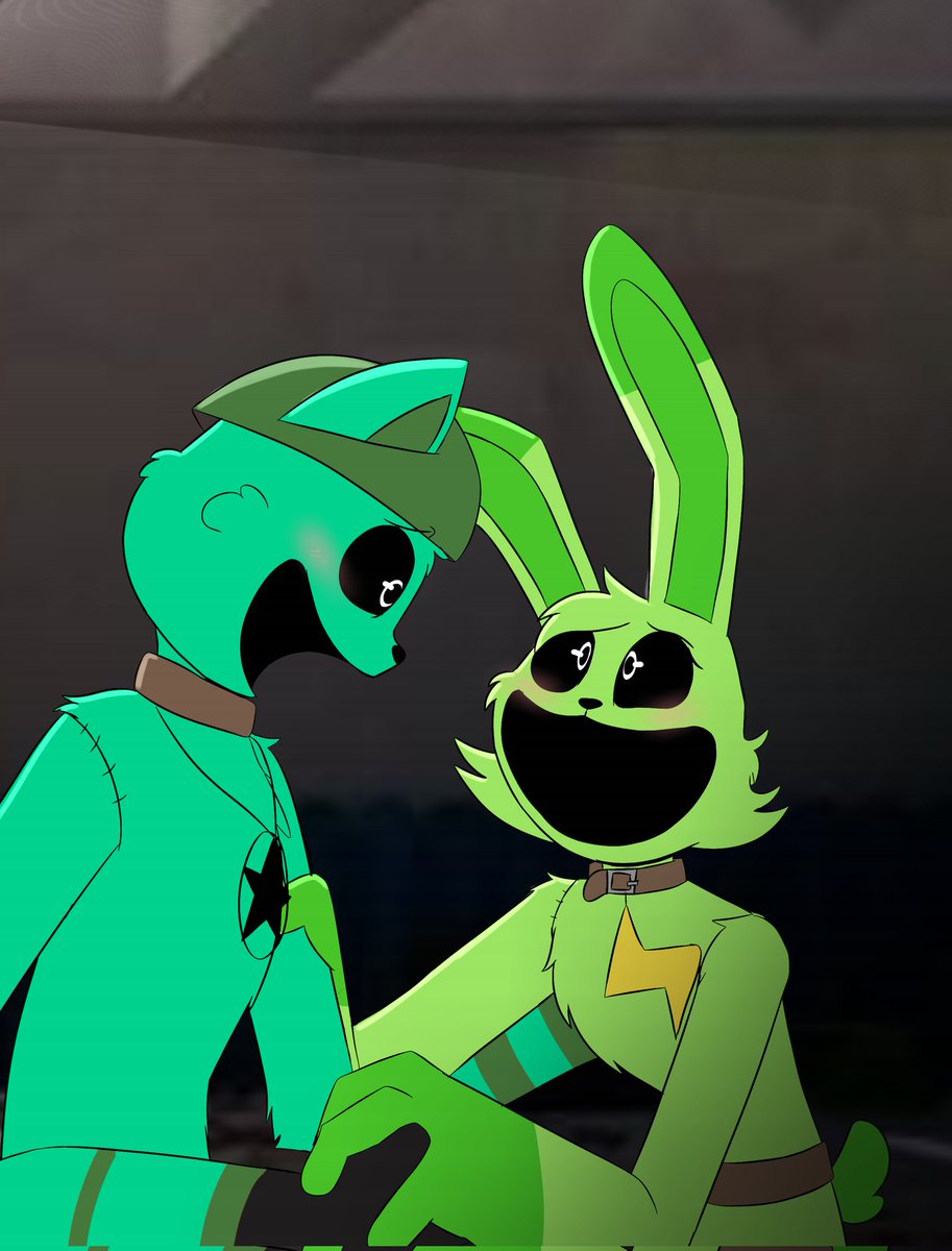 Okey

This is the first ship I've drawn ^^ (he messaged me privately, fulfilling all the requirements)

We'll count it as ship 0/15 :D 💖✨

<a href="/SmayersXD/">SoldierCat 🐱🪖</a>

#ocxcanon #PoppyPlaytime #SmilingCritterFanart