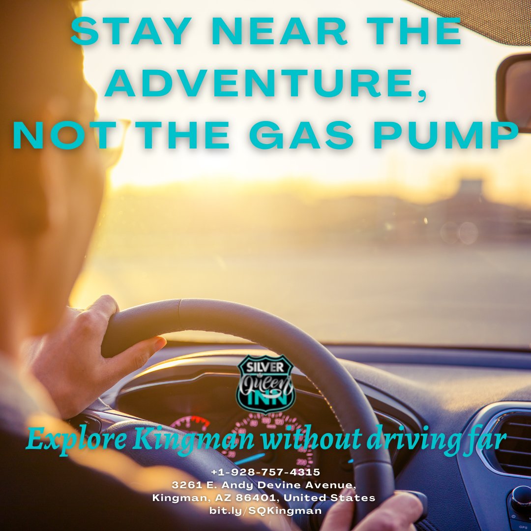 SilverQ70464822's tweet image. Smart travelers know location is key! 🗺️ Stay at Silver Queen Inn for easy access to Route 66 sights, dining, and attractions. Spend less time driving and more time exploring! 🚗✨ 

#KingmanAZ #Route66 #SmartTravel #RoadTripUSA #SilverQueenInn