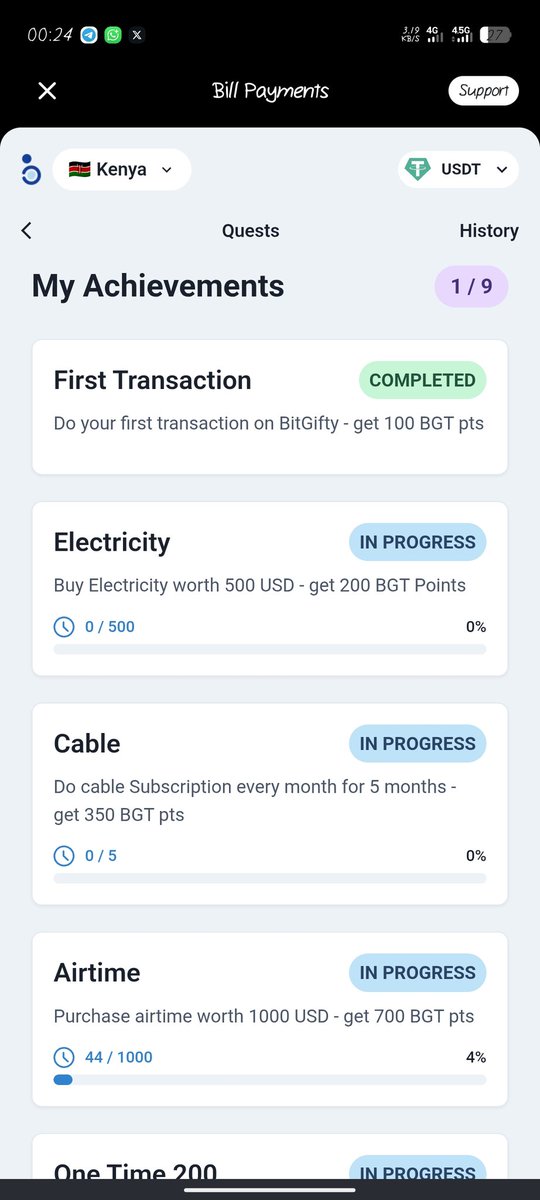 theb8t's tweet photo. @BitGifty 🎯🏆 Gamehub &amp; BGT Points

🎮 Play, earn, repeat!
BitGifty rewards engagement through BGT Points; the more you interact, the more you earn.
Gamehub adds fun, entertainment, and rewards, making crypto fun not just numbers.
💥 Pro tip: Your favorite games can now pay you back! https://t.co/qumK0oLNTm