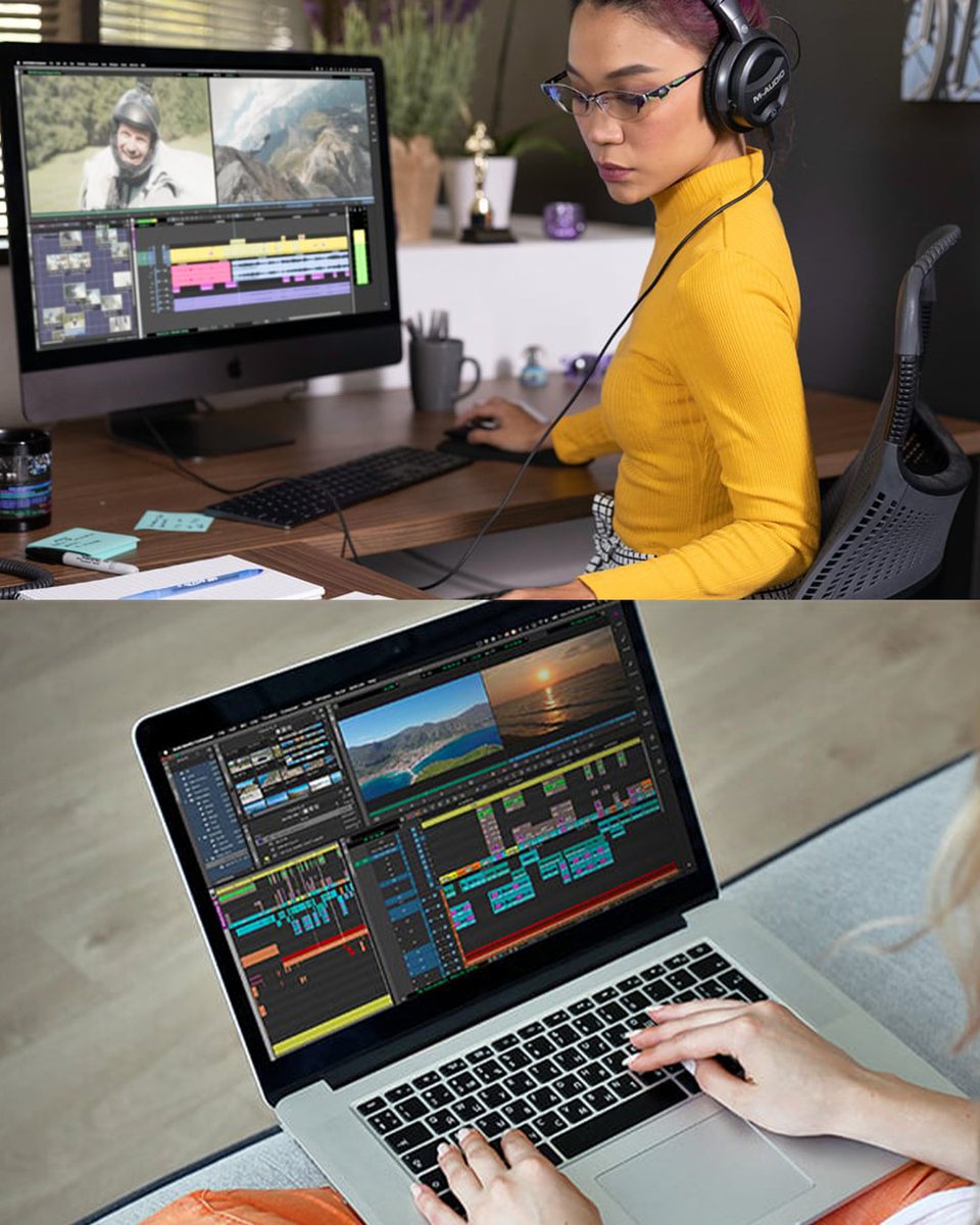 ¿Te gustaría editar con la herramienta con la que se editan tus películas favoritas? 🎬
Te invitamos a descargar Avid Media Composer | First, la versión 100% gratuita para que des tus primeros pasos.
▶️ my.avid.com/get/media-comp…

#avidmediacomposer