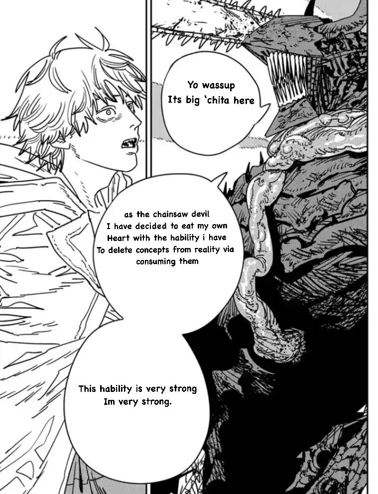 After the awful conclusion to acclaimed series “Chainsaw Man” ive decided to retool it and start the “Chainsaw no Man pt. 2” project to make an actually good manga us readers deserve packed with enhanced Ai visuals REAL dialogue and an anime adaptation by Alan bowe