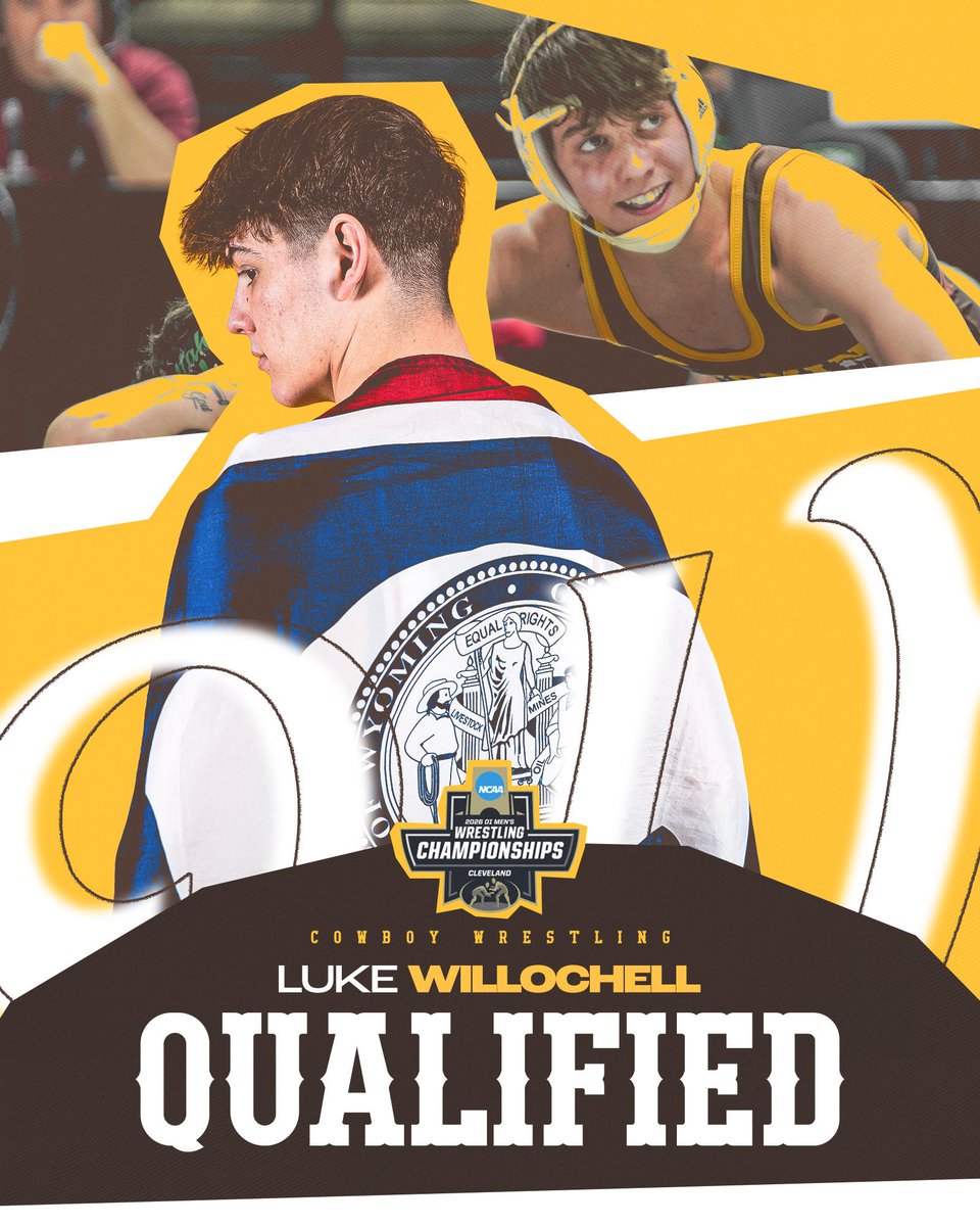 WyoWrestle's tweet photo. He’s a TRUE freshman and he’s an NCAA qualifier 🔥 https://t.co/4ZngFqjV7W