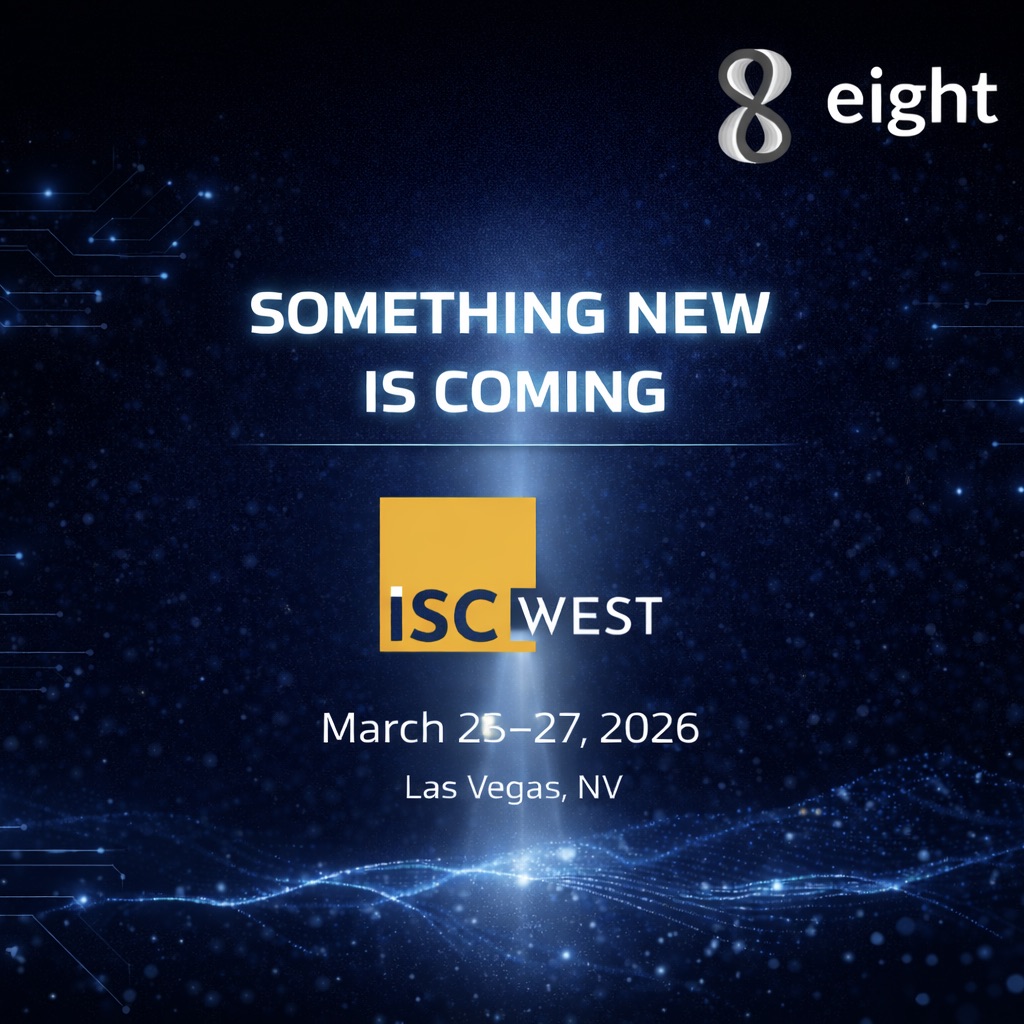 _8development's tweet photo. Two weeks to go until #ISCWest.
The Eight Development team will be in Las Vegas sharing a preview of what we’ve been developing for the next generation of intelligent touchscreen user interfaces for the security industry.
More to come soon.
#ISCWest #EightDevelopment https://t.co/ePhpBVgMCr