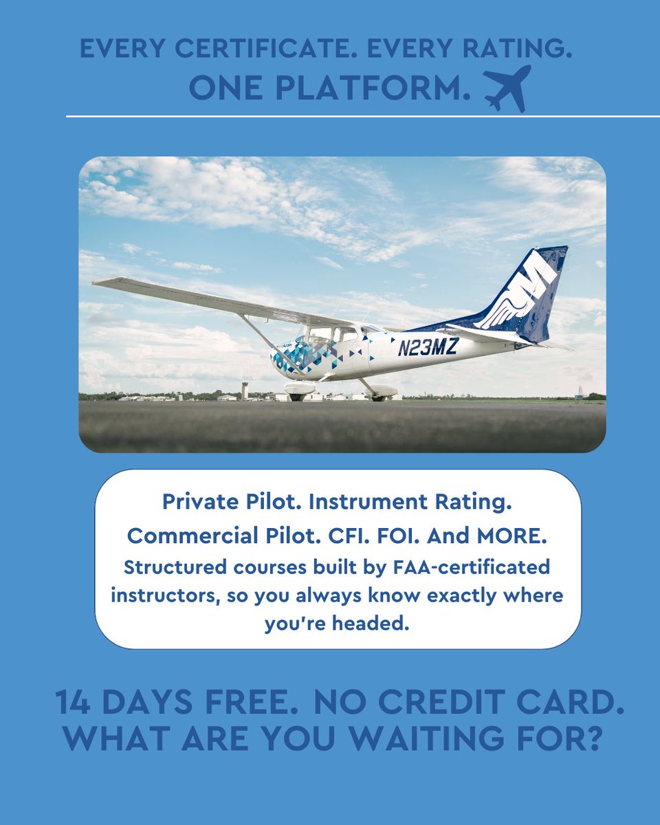 MzeroA Online Ground School tweet media