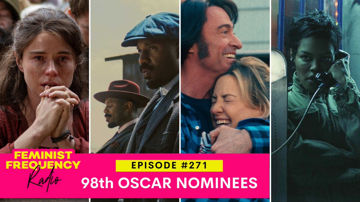 femfreq's tweet photo. On #FemFreqRadio this week, Kat and A.C. go through the films that will be fêted at Sunday's #AcademyAwards. Subscribe on your favorite podcast app or listen free at https://t.co/iPCgeqLn6V #Oscars https://t.co/yLVcSbgFcz