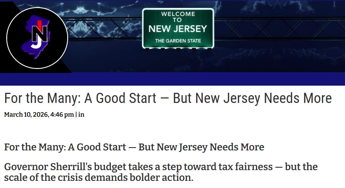 For the Many NJ tweet media