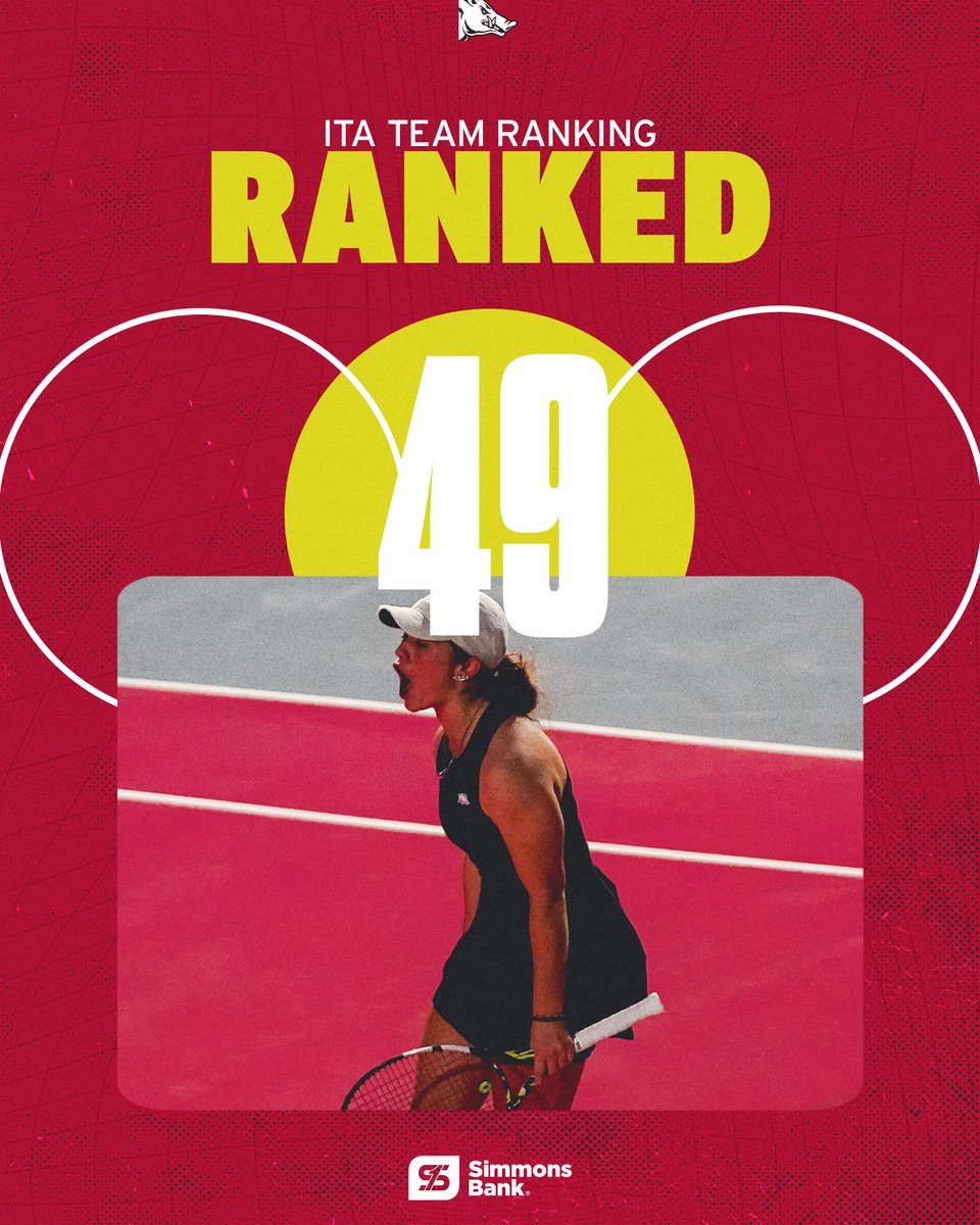 Razorback Women’s Tennis tweet media
