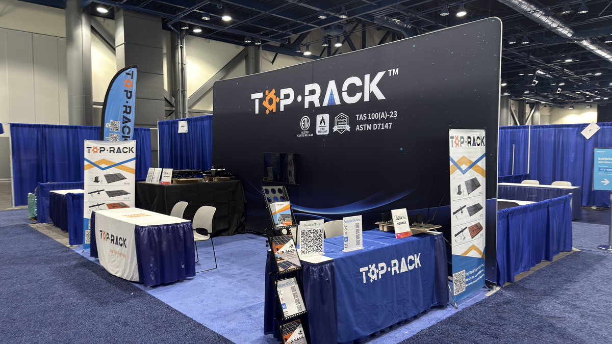 Top_Rack_Tech's tweet photo. Welcome to visit our booth #335 at RE+ Texas, March 11–12. https://t.co/Pp53fwnqWE