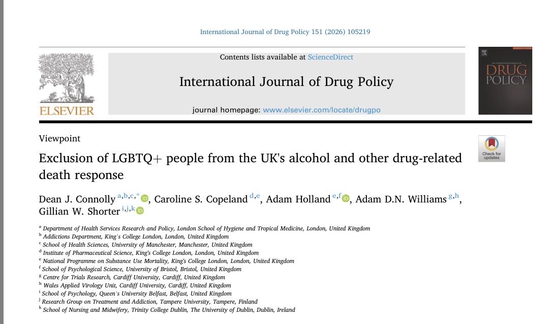 International Journal of Drug Policy tweet media
