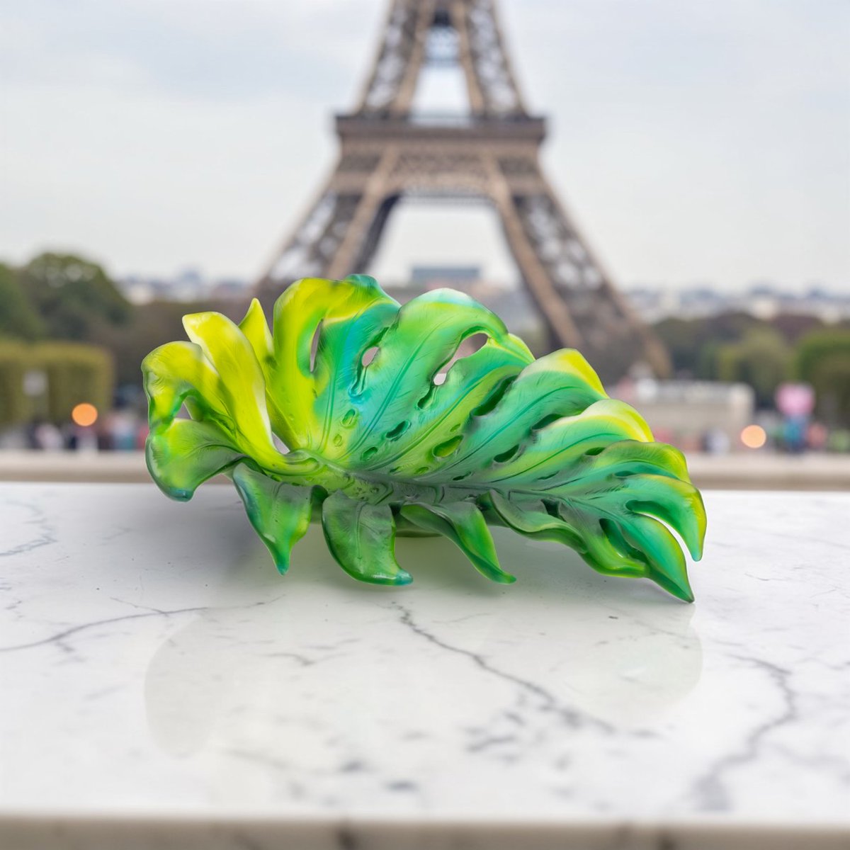 infinitybidcom's tweet photo. Daum Monstera Medium Bowl – Limited Edition of 375 by Emilio Robba – SKU: 05550 https://t.co/lAAdBaB0Fm https://t.co/mqyjH2gmX8