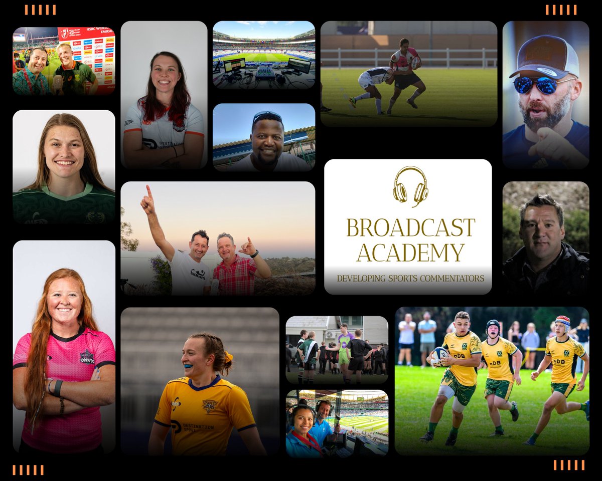 Dallen_Stanford's tweet photo. Brilliant to work with these sensations last month via the Broadcast Academy! Commentators from 25 Countries have registered for this unique course 🌎 Register Here 🎙️ https://t.co/PYehhHgcQP 
Read More about this opportunity 📺https://t.co/ZLbBI2EmLW https://t.co/DUtzbiIvRz