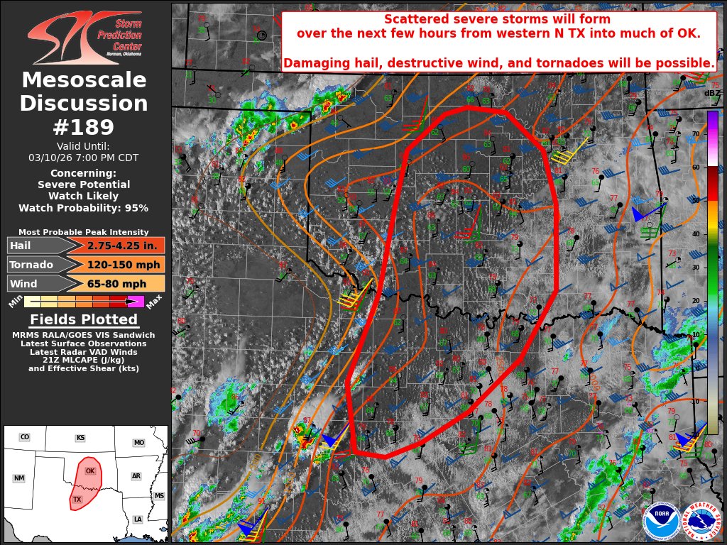NWS Storm Prediction Center tweet media