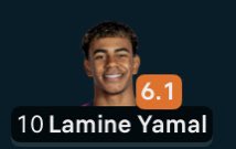 Give me Elche or I retire, Ladies &amp; Gentlemen it’s Lamine Yamal, overrated bum  
#NEWBAR #ChampionsLeague