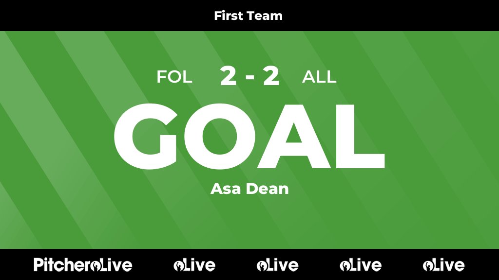 AllscottHeathFC's tweet photo. Another ball in from Jacob welch and Asa Dean finishes well 

81': Asa Dean scores for Allscott Heath 🙌
#FOLALL #Pitchero
https://t.co/VVKnnuVEkk https://t.co/MGHSESrpoH