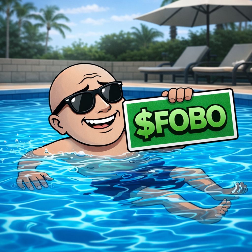 Day 7 of comfy holding $FOBO
Woke up to a new ATH didn't jeet because I know in a few days the PNL will be 5-6 figures.

Paperhands are out and the mainstream media is talking about Fear of becoming obsolete.

AI engineers, programmers, celebrities even your GF fears of becoming