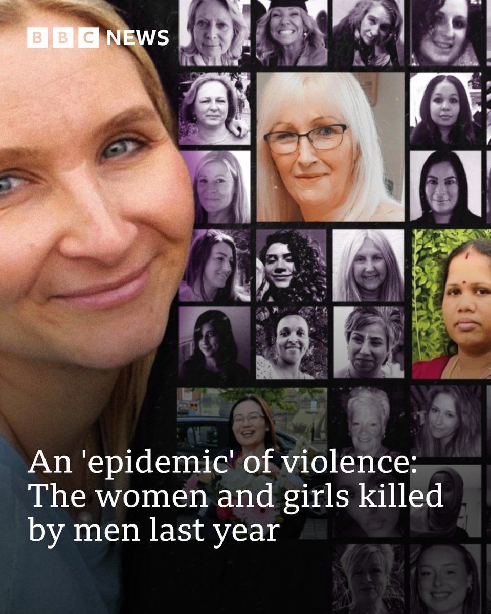 bbcmtd's tweet photo. Ministers have described a "national emergency" and the UK government has pledged to halve violence against women and girls within a decade.
Special report: https://t.co/6S9vVGEeYG https://t.co/RCrsoHZ41G