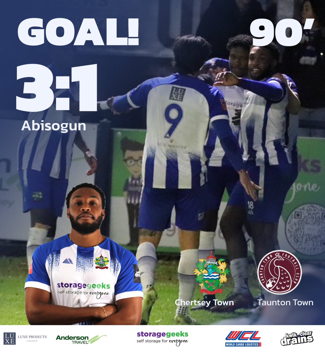 Chertsey Town FC tweet media