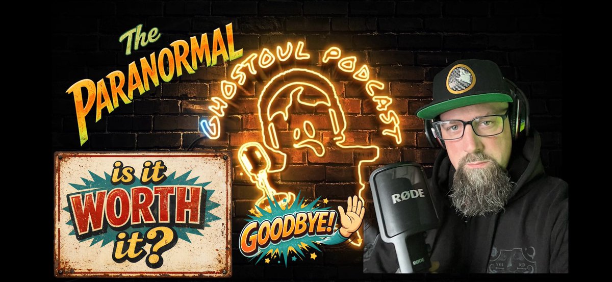 TheRealMikiYork's tweet photo. The Ghostoul Podcast - Is the Paranormal Still Worth it?
https://t.co/opMp8kUbXJ https://t.co/r01wtx5nhy