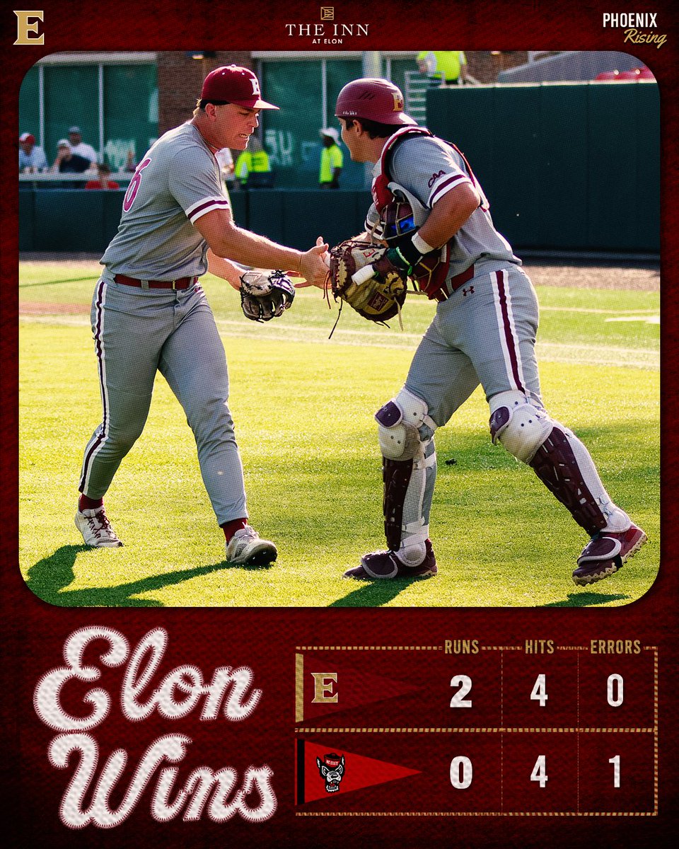 Elon Baseball tweet media
