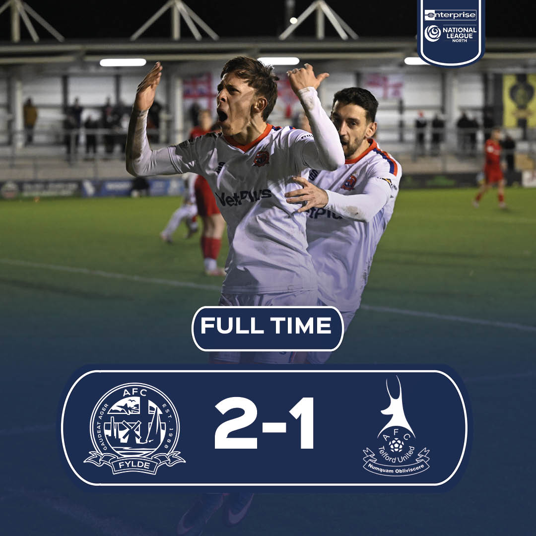 AFC Fylde tweet media