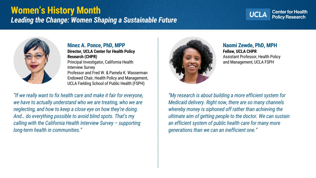 UCLA Center for Health Policy Research tweet media