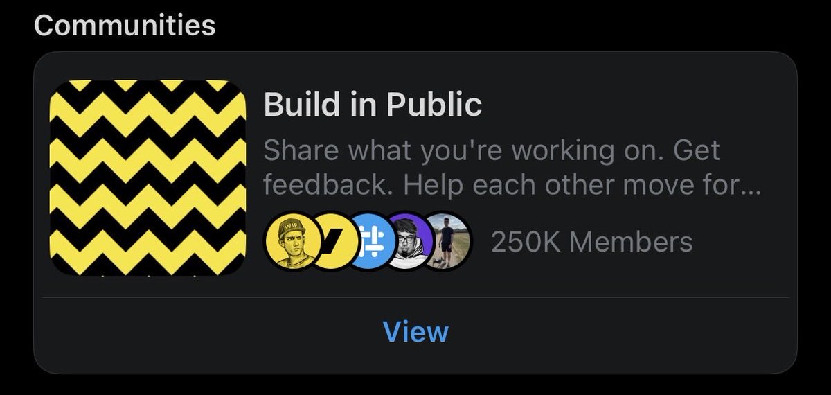 Build in Public tweet media