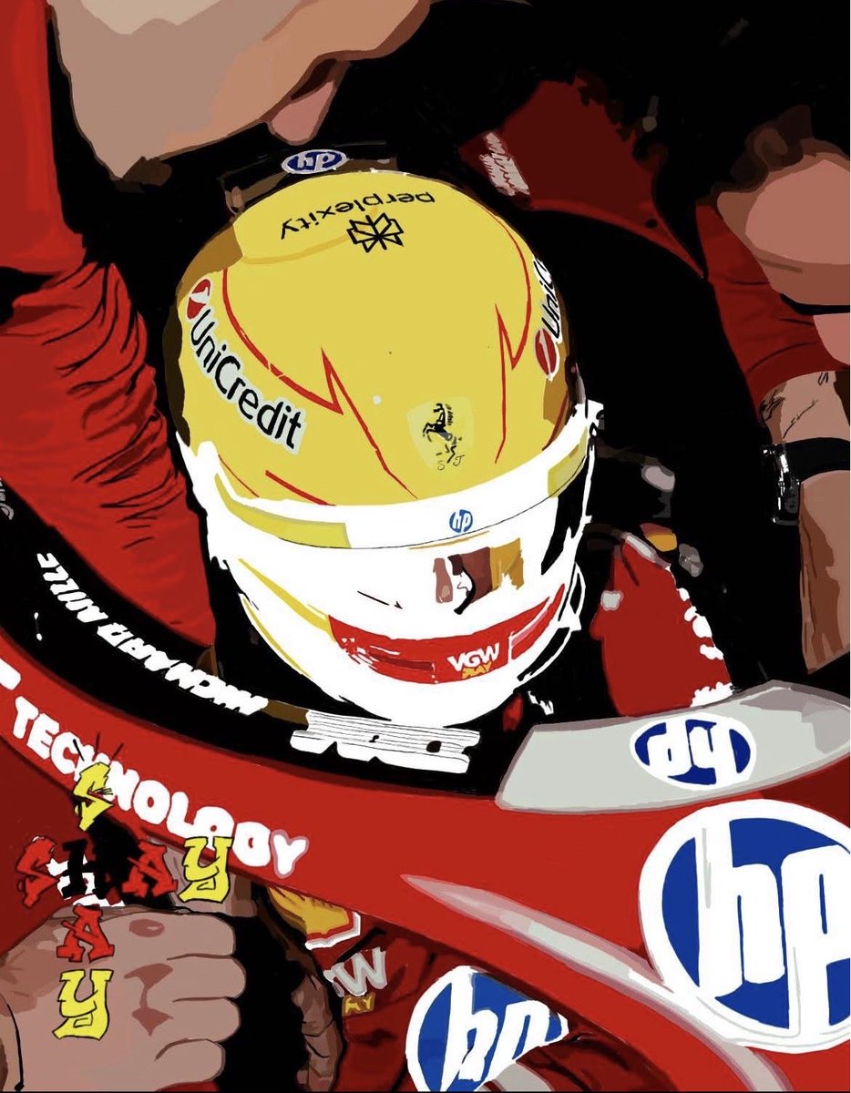 In honour of the china race soon i thought i would repost lewis Hamilton art
#Formula1 #lewishamilton #ferarri